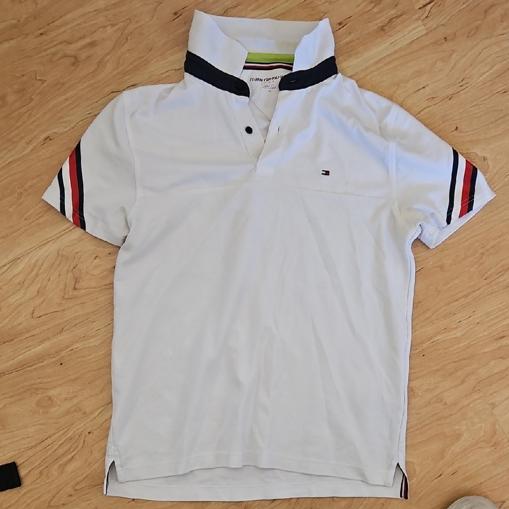 Tommy Hilfiger White Polo Shirt